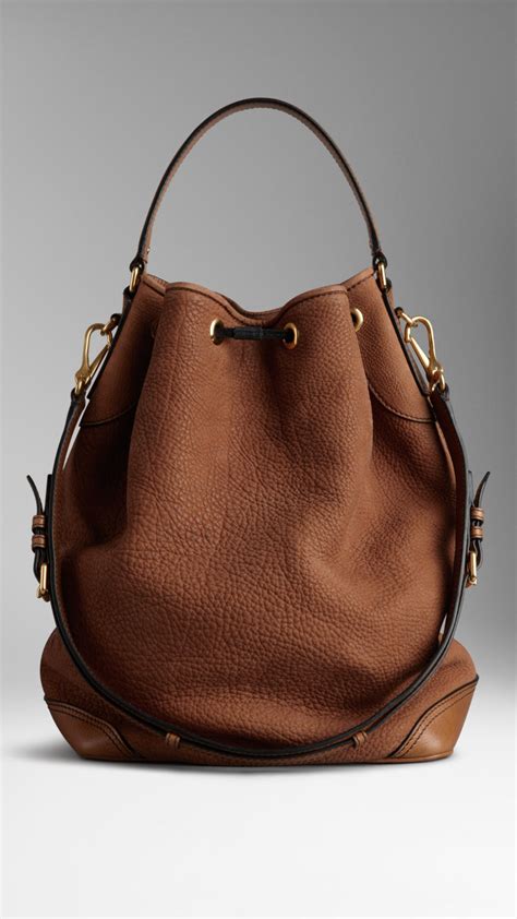 burberry large hobo bag|Burberry bags sale outlet.